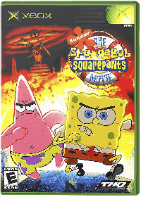 SpongeBob SquarePants The Movie Xbox US box art